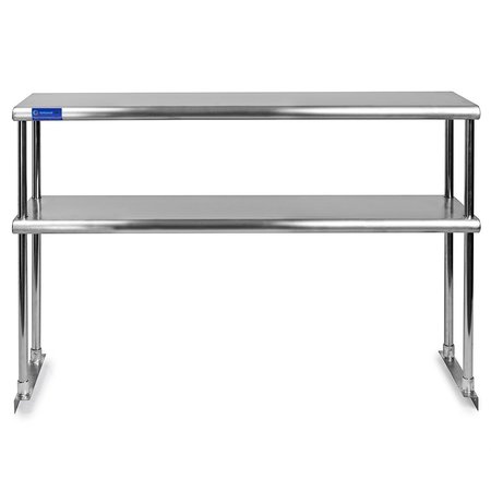 AMGOOD 12in X 36in Stainless Steel Double-Tier Shelf AMG DOS-1236